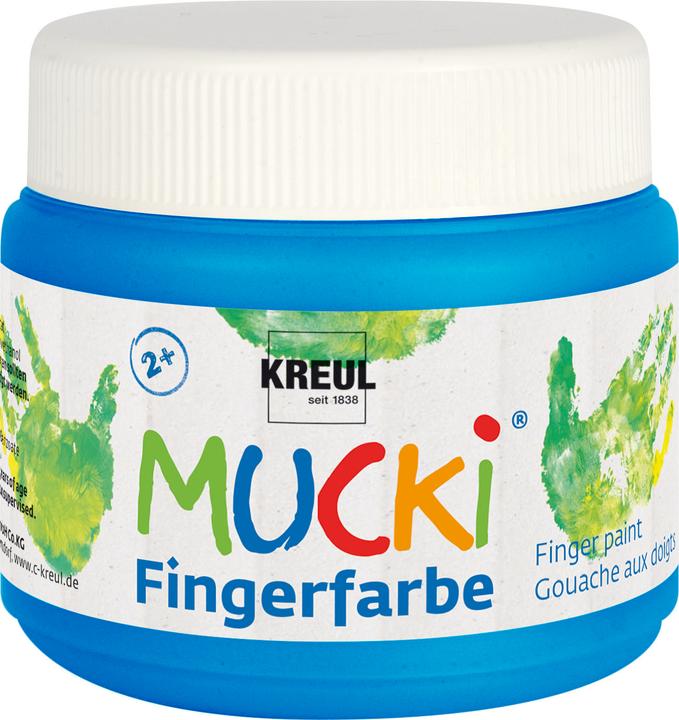 Produktbild Kreul Fingerfarben (Gelb, Rot, Blau, Grün, 600 ml)