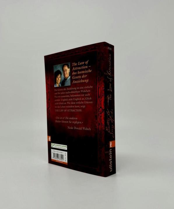 Actual product image The Law of Attraction (German, Esther Hicks, 2009)