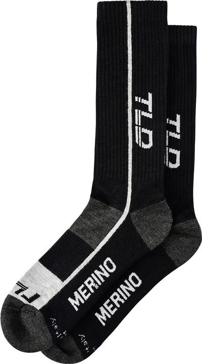 Image du produit Troy Lee Designs Chill Merino Wool Socks - Mono noir L/XL (L/XL)