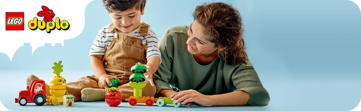 Actual product image LEGO Fruit and vegetable tractor (10982)