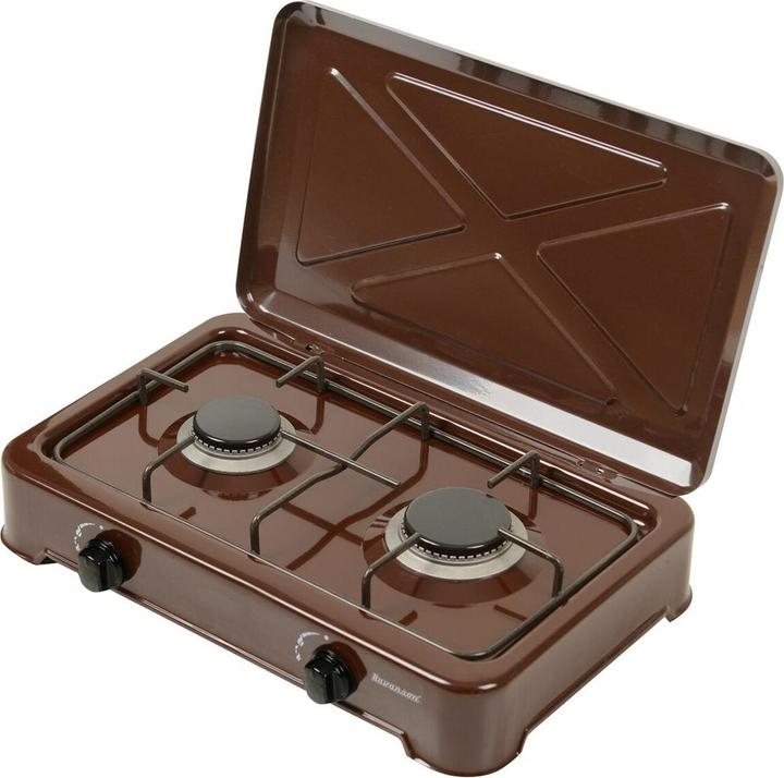Ravanson Fornello regolabile a 2 fuochi K-02BR