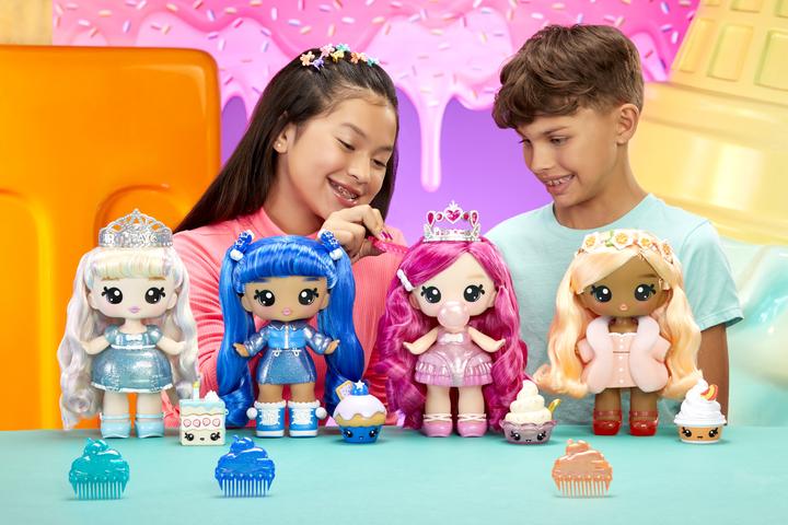 Actual product image MGA Yummiland big doll + lip gloss animal - Bianca Bubblegum