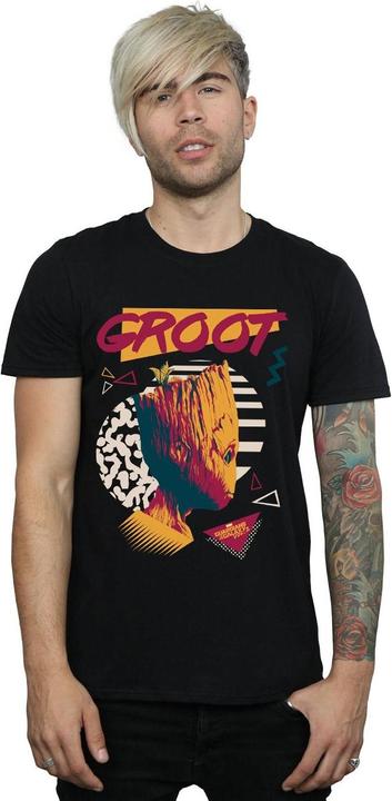 Actual product image Mens Guardians Of The Galaxy Vol. 2 80s Groot T-Shirt (XL)