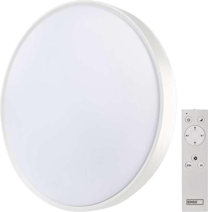 Image du produit Emos Lampe LED LIVI 50 cm, 45 W, blanc chaud/froid, intensité lumineuse variable avec télécommande (2700 lm)