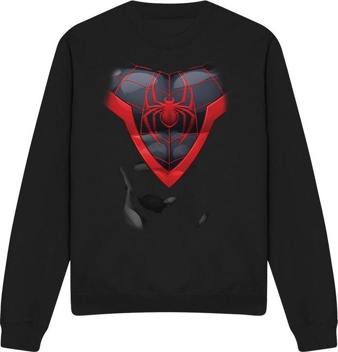 Immagine prodotto Spiderman Felpa Miles Morales Costume Adulto Unisex (M)