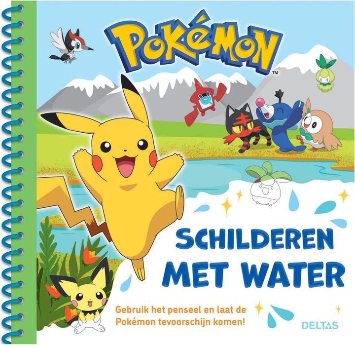 Produktbild Pokémon-Malen mit Wasser Teil 1 (Grün)