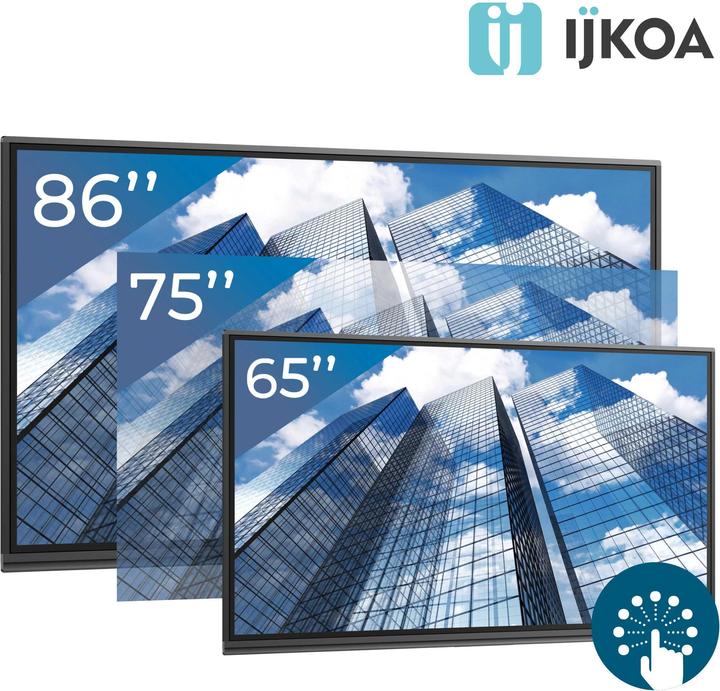 Image du produit Ijkoa 65" Pro MFP 4K, Android 11, 8GB, support mural inclus (65")
