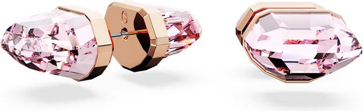Actual product image Swarovski Lucent Stud Earrings Pink Rose Gold (Swarovski Metal)