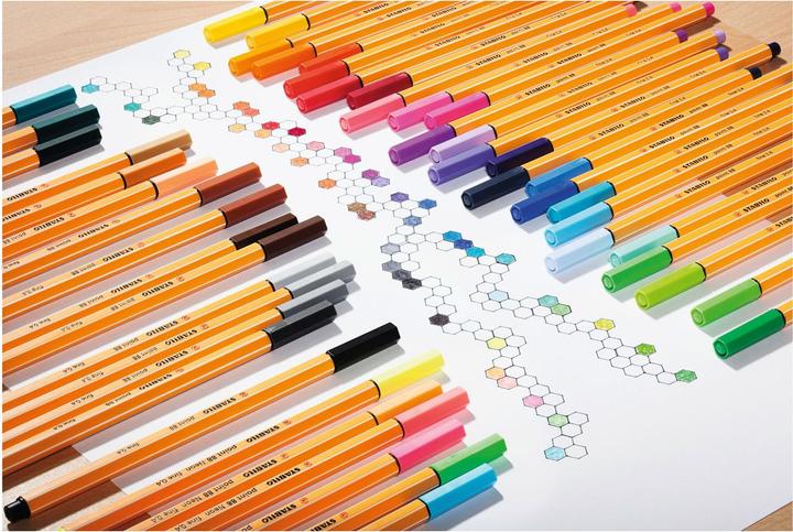Image du produit STABILO point 88 Fineliner (Multicolore, 65 x)