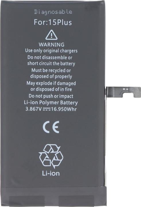 Image du produit AccuCell Akku Apple iPhone 15 Plus