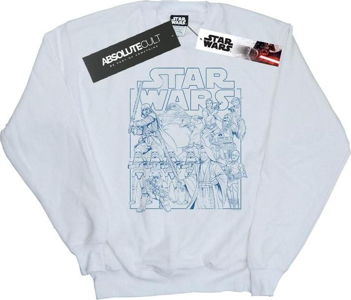 Star Wars Outlined Sketch Sweatshirt