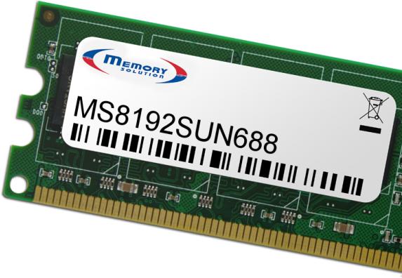 Image du produit Memorysolution 8GB SUN Fire X4600 M2 Server (Kit de 2)