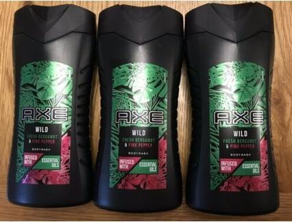 Image du produit AXE Gel douche Bergamote sauvage fraîche et poivre rose 250 ml (250 ml)