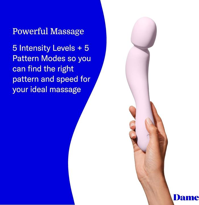 Productafbeelding Dame Products Com Wand Massager Kwarts