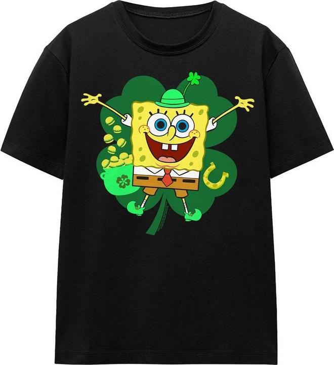 Produktbild Spongebob Squarepants Spongey TShirt St PatricksTag (XXL)