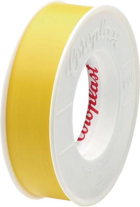Produktbild Coroplast Elektroisolierband 302 gelb Länge 10 m Breite 15 mm (15 mm)