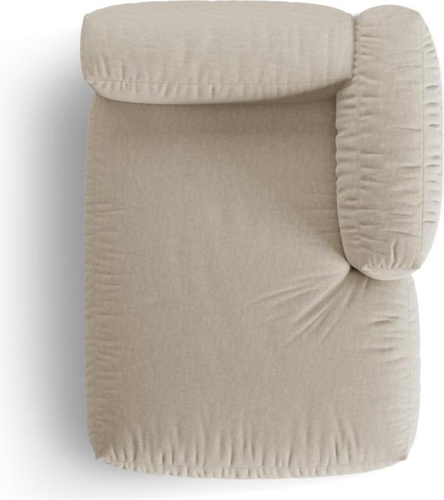 Actual product image Micadoni Modular Chaise Longue Right, "Martina", 1 Seat, 176x123x75 Made in Europe (Chaise longue)