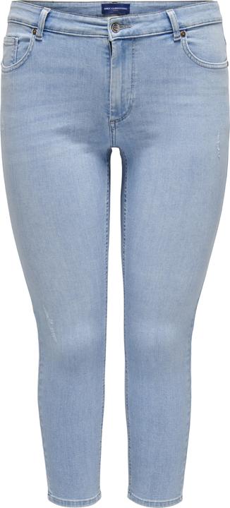 Only Curvy CarWilly Reg Ankle Skinny Fit Jeans (W54/L32)