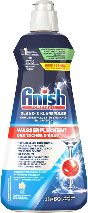 Actual product image Finish Glanz- und Klarspüler (Liquid)