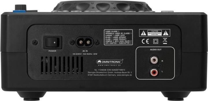 Immagine prodotto Omnitronic Lettore CD da tavolo XMT-1400 MK2