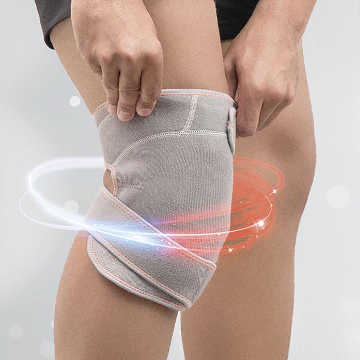 InnovaGoods Kniebandage mit Wärme und Kälte Gelkissen (One Size)