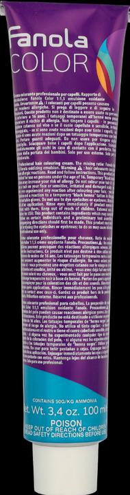 Actual product image Fanola 8*11 Rubio Claro Ceniza Intenso 100ml (8.11 Light Blond Intense Ash)