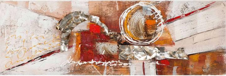 Produktbild imageland Bild Abstraktion In Rot (150 x 50 cm)