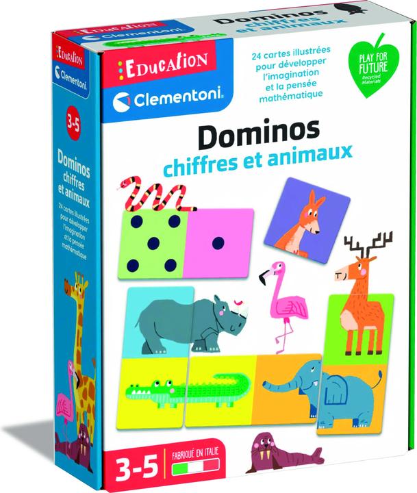 Image du produit Clementoni Domino de l'animal (Italien)
