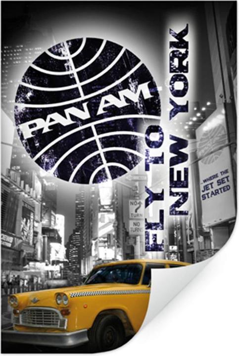Image du produit New York Yellow Taxi Cab (70 x 100 cm)