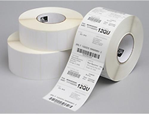 Produktbild Zebra Textil Etikette Thermo Transfer, 64x40mm