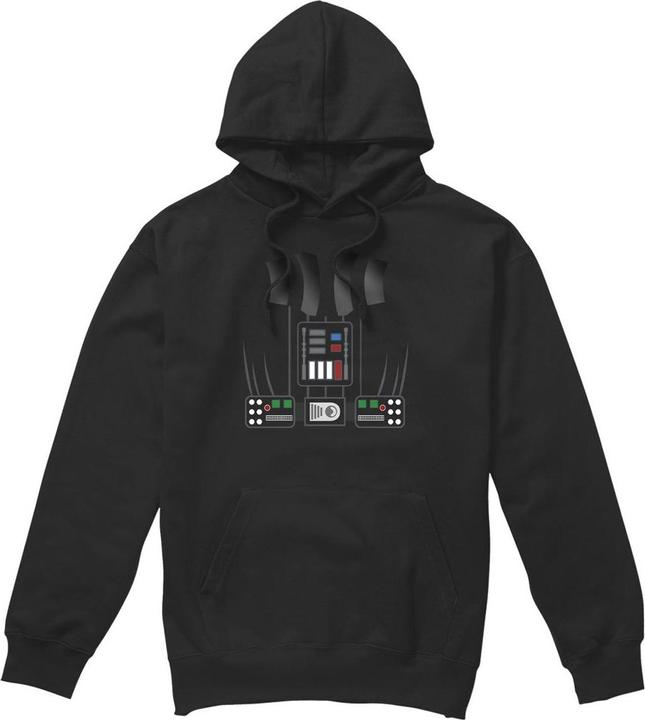 Actual product image Star Wars Mens Darth Vader Costume Hoodie (S)