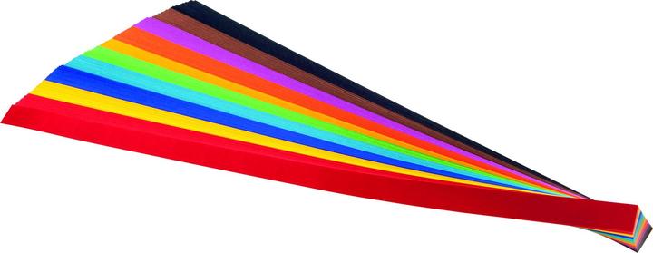 Produktbild Folia Flechtstreifen (B)15 x (L)500 mm, farbig sortiert (130 g/m²)