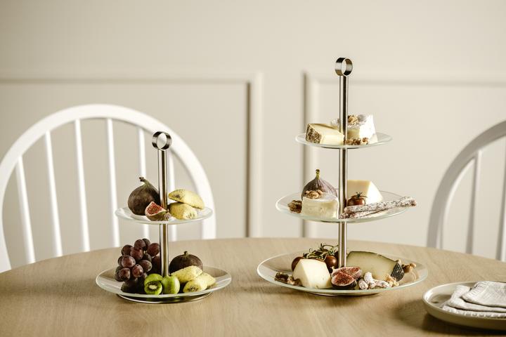 Immagine prodotto Leonardo Etagere Cena 2-teilig, Silber