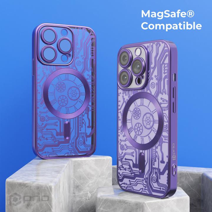 Actual product image prio elegant MAG mobile phone case for iPhone 11 purple (Apple iPhone 11)