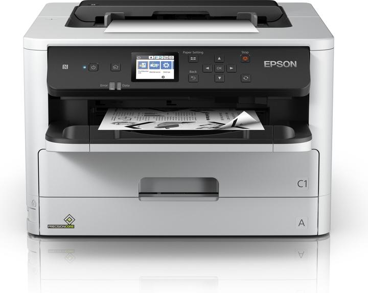 Image du produit Epson WorkForce Pro WF-M5298DW (C11CG08401) jet d'encre, noir et blanc, A4, imprimante (Noir et blanc)
