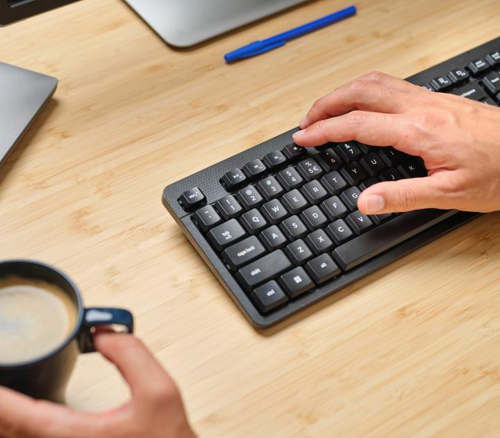 Actual product image Trust Ody Ii Wireless Keyboard En (DE, Wireless)