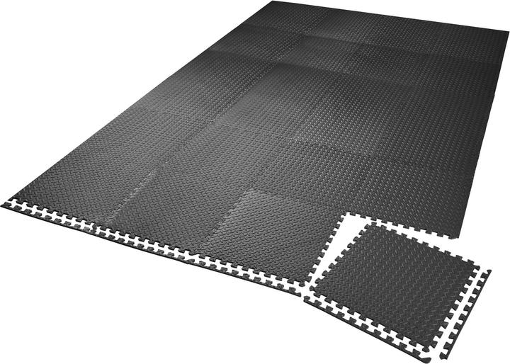 Image du produit tectake Ensemble de 24 Dalles Carrées EVA - Tapis de sol, Sport (362 x 246 cm)