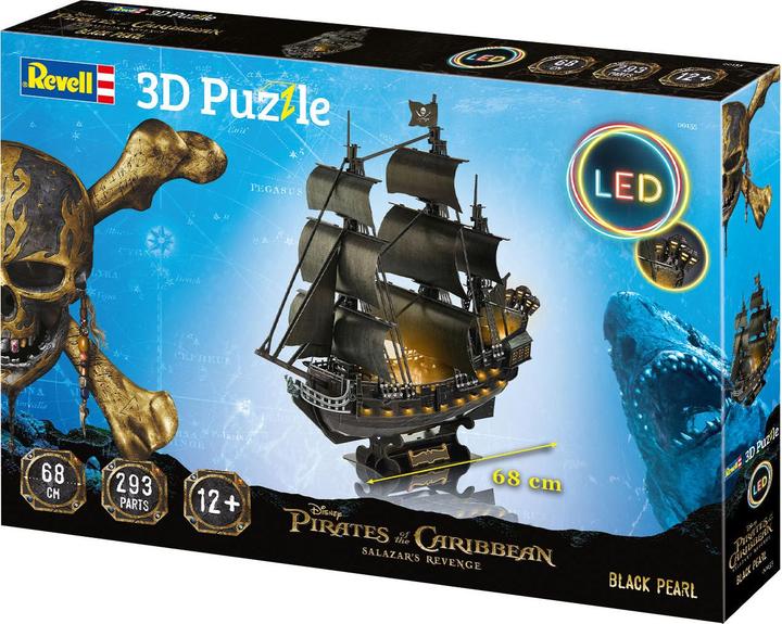 Image du produit Revell Puzzle 3D Black Pearl LED (293 pièces)