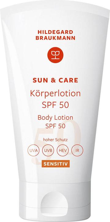 Produktbild Hildegard Braukmann sun & care Sensitiv Körperlotion SPF 50 (Sonnenlotion, SPF 50, 150 ml, 150 g)