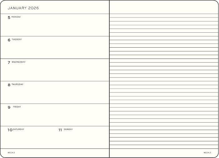 Produktbild Leuchtturm1917 Agenda Sommer Medium