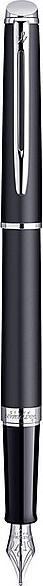 Actual product image Waterman Hémisphère (Silver, Black matte, 1 x)