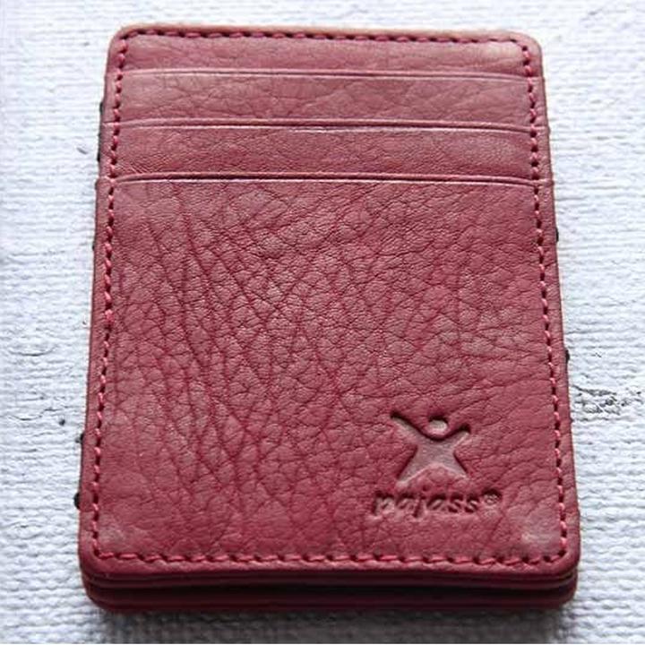 Actual product image Pajass Leather credit card holder