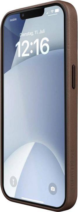 Actual product image Woodcessories Bio Leather Case (Apple iPhone 15)