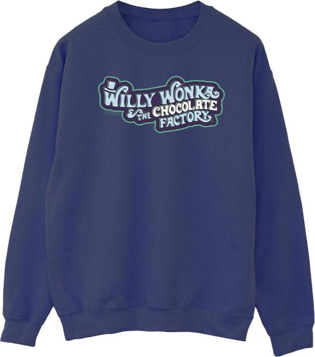 Willy Wonka & the Chocolate Factory Chocolate Factory Logo Sweatshirt (4XL)