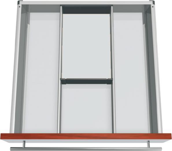 Produktbild Blum Orga-Line Besteckeinsatz Facheinteilungs-Set KB 450-599mm, NL 550mm, grau