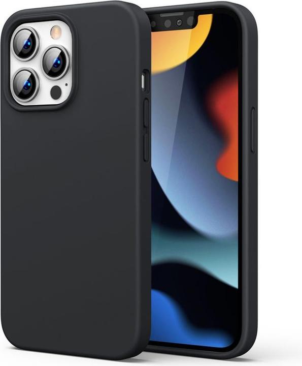 Actual product image Ugreen Protective Silicone Case rubber flexible silicone case cover for iPhone 13 Pro black (Apple iPhone 13 Pro)