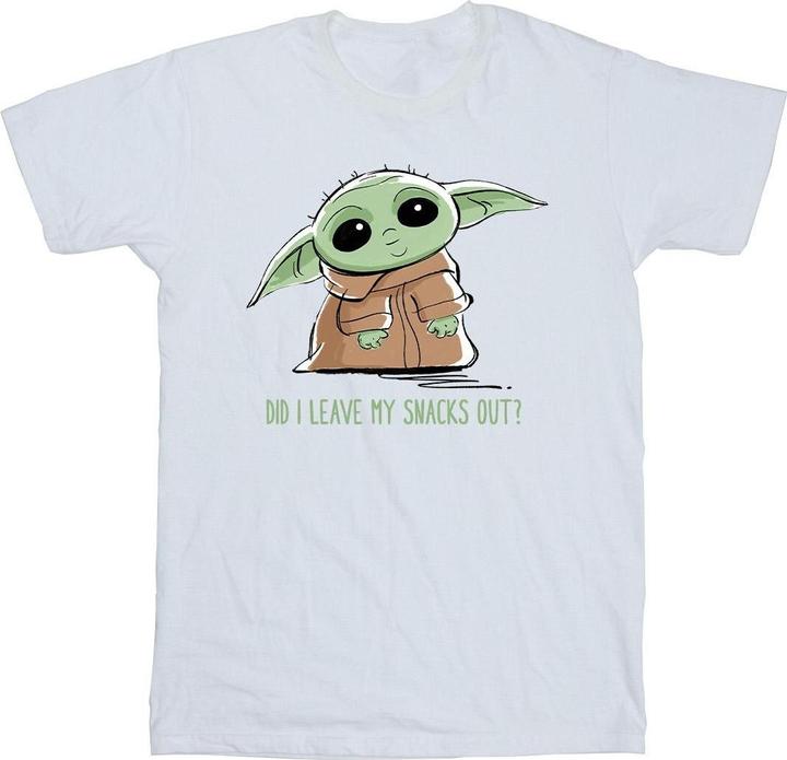 Produktbild Star Wars The Mandalorian Grogu Snacks Meme TShirt (XXL)