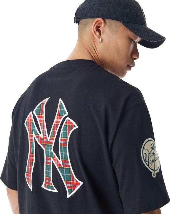 Produktbild New Era t-shirt new york yankees lb tartan infill (M)