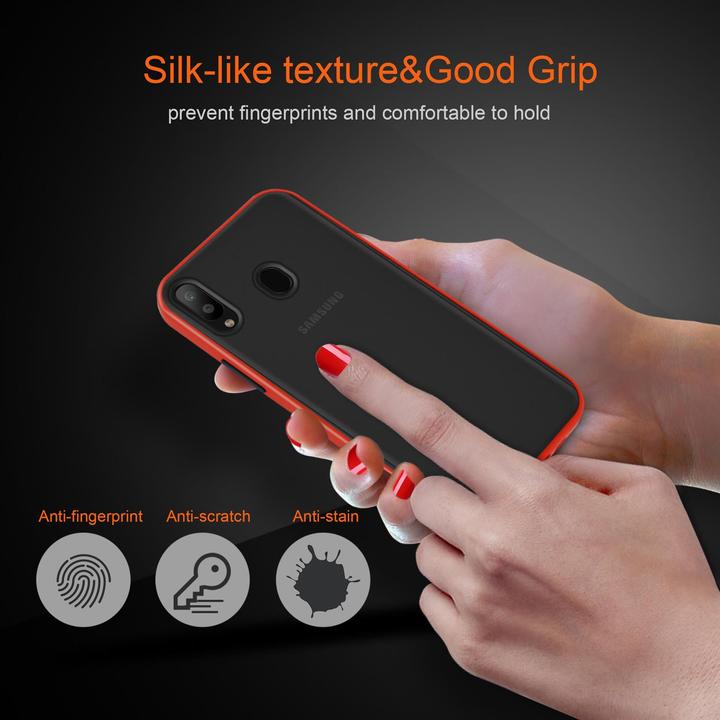 Actual product image Cadorabo Hybrid Matt Cover (Samsung Galaxy M30)