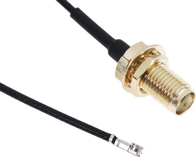 Produktbild Rs Pro SMA - UFL RF coax cable assembly, 150mm (Antennenkabel)